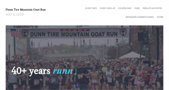 Desktop Screenshot of mountaingoatrun.com
